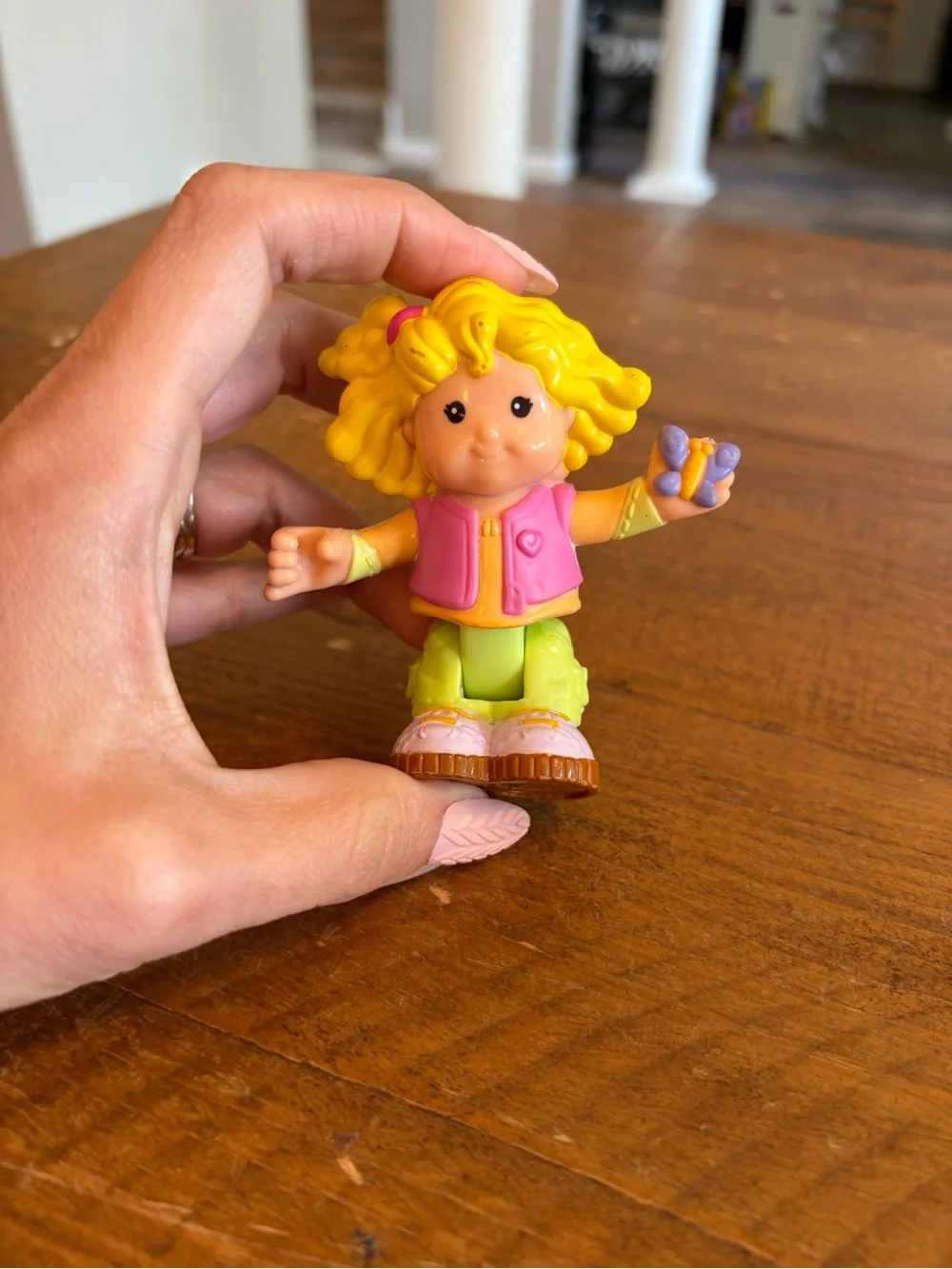 Fisher Price Little People bendable Sarah Lynn as is